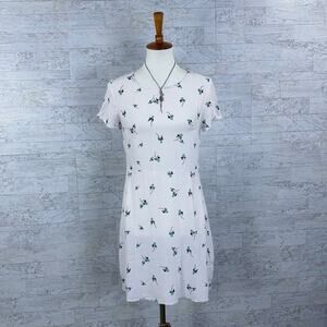 Free People Margot 2fer rosebud floral short sleeve mini dress